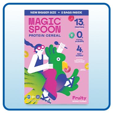 Magic Spoon Fruity Protein Cereal, 8 oz, 2-Count