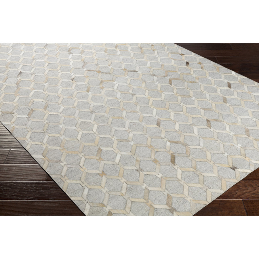 Medora Hand-Crafted Brown/Neutral Area Rug