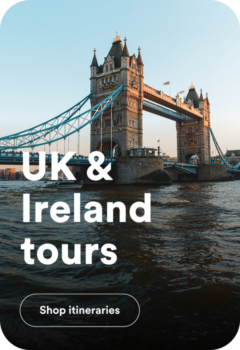 U.K. and Ireland tours category. Opens U.K. and Ireland travel deals.