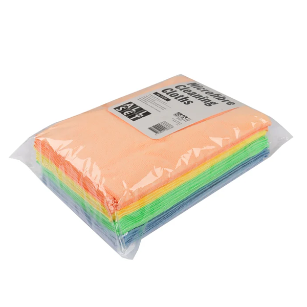 All Set Microfibre Cleaning Cloths - 20 Pack