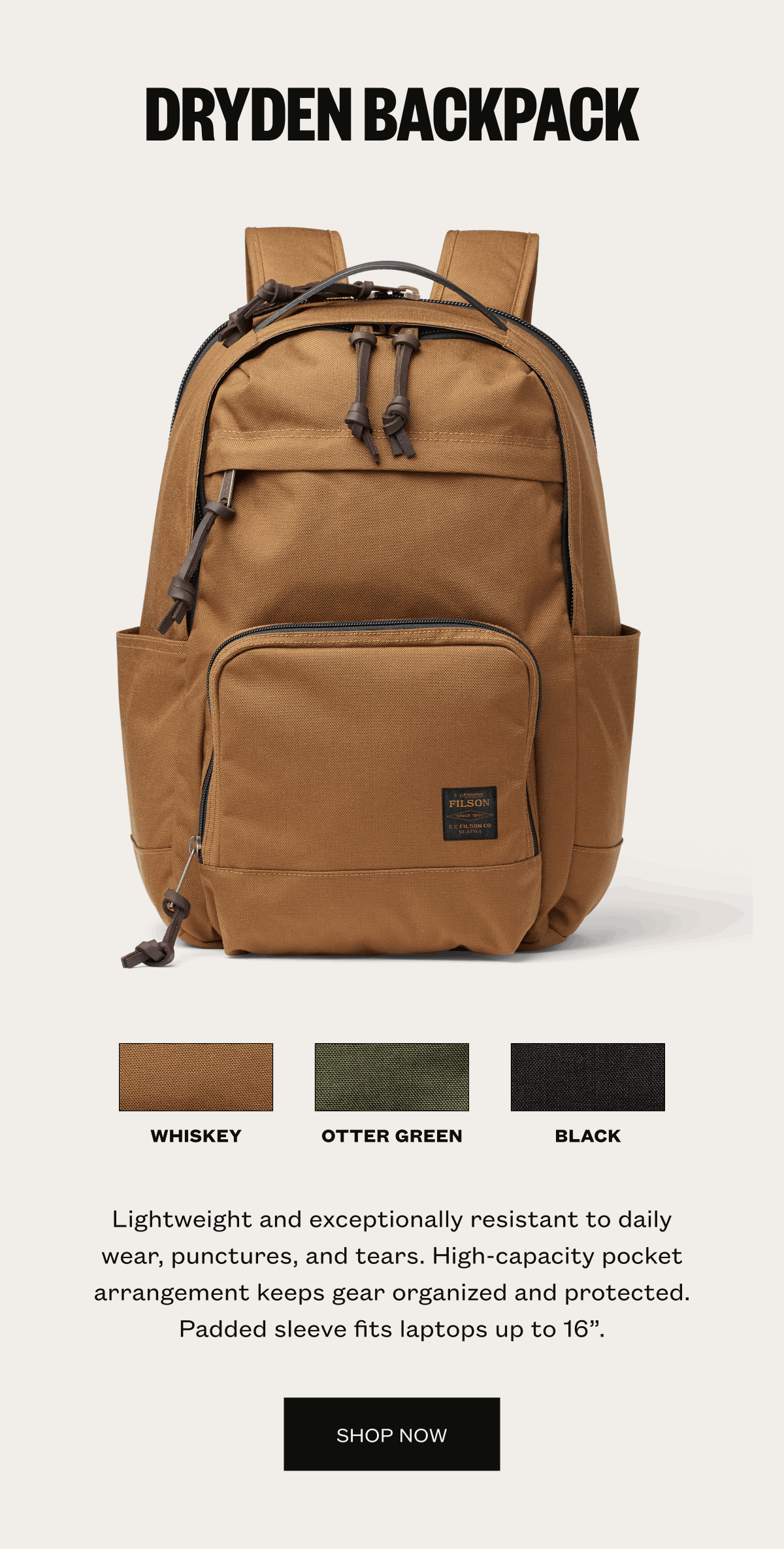 Dryden Backpack