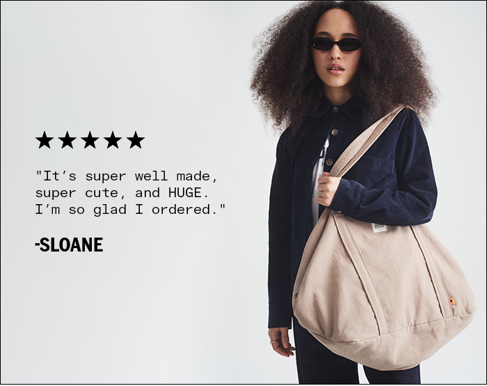 Brooklyn Shopper Tote in Beige