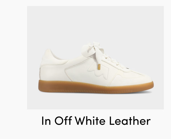 In Off White Leather
