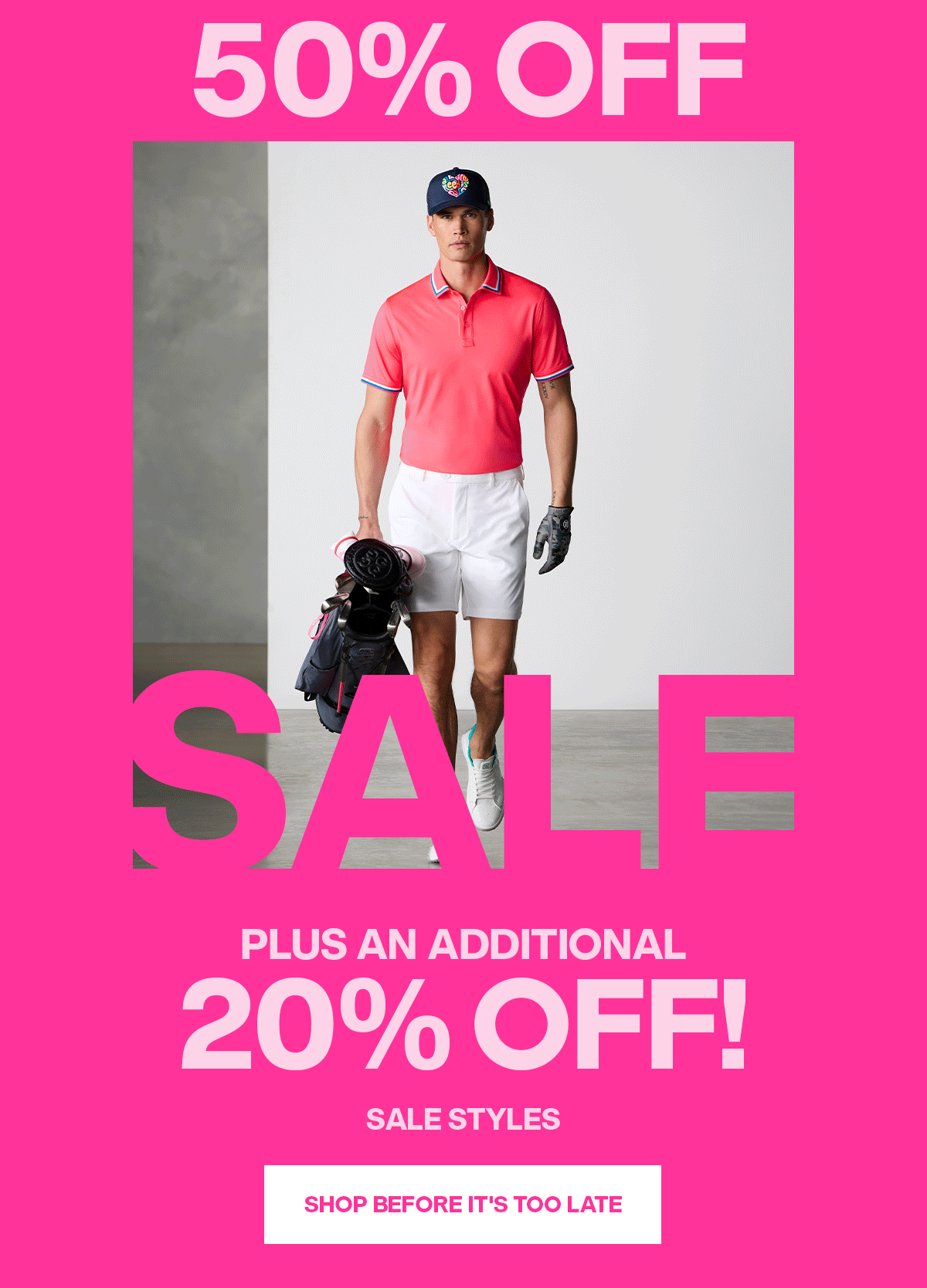 SAVE AN EXTRA 20% - SHOP BEFORE IT'S TOO LATE - CODE AUTOMATICALLY APPLIED AT CHECKOUT