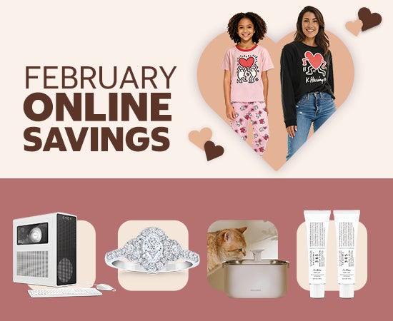 February Online Savings