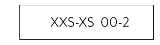 XXS-XS 00-2