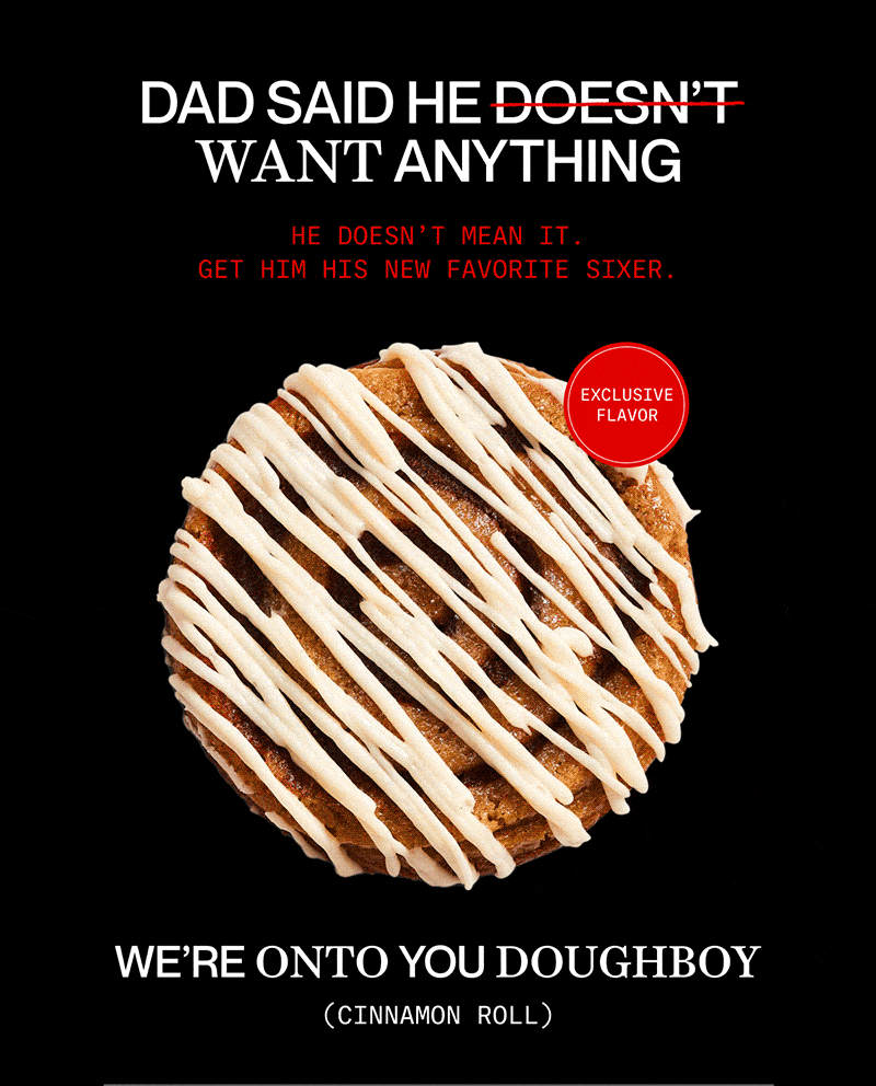Dad said he doesn’t want anything | He doesn’t mean it. Get him his new favorite sixer.