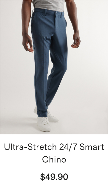 Ultra-Stretch 24/7 Smart Chino