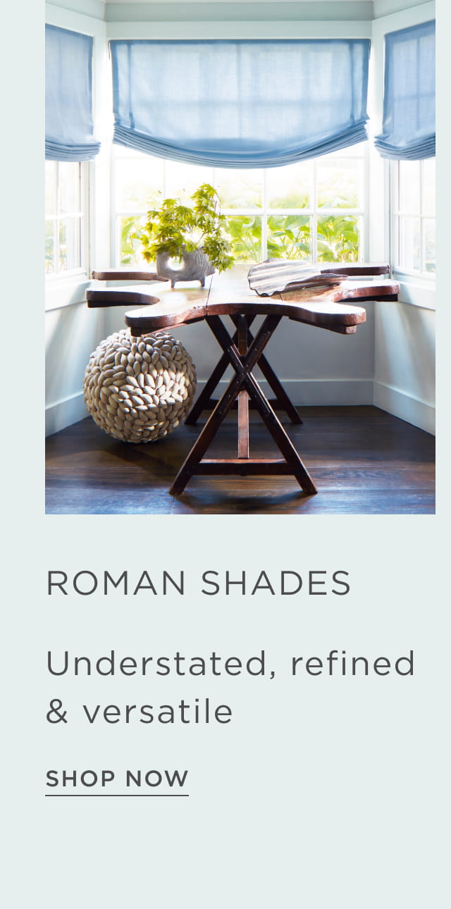 Shop Roman Shades