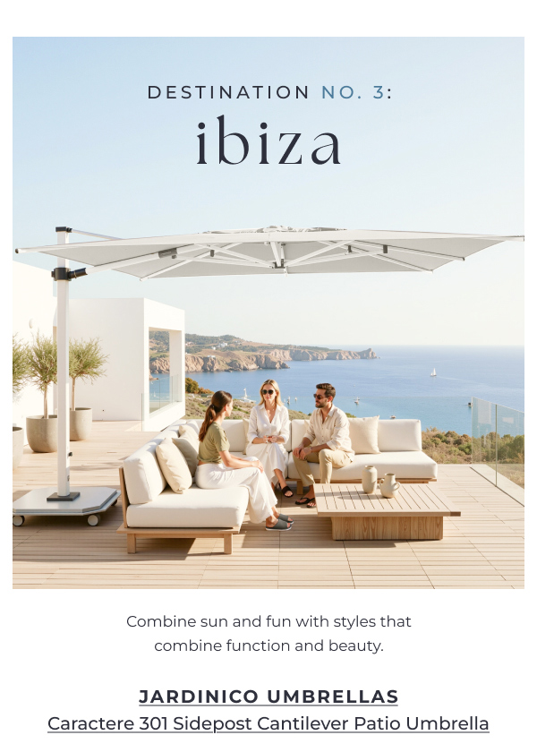 Jardinico Caractere Cantilever Umbrella