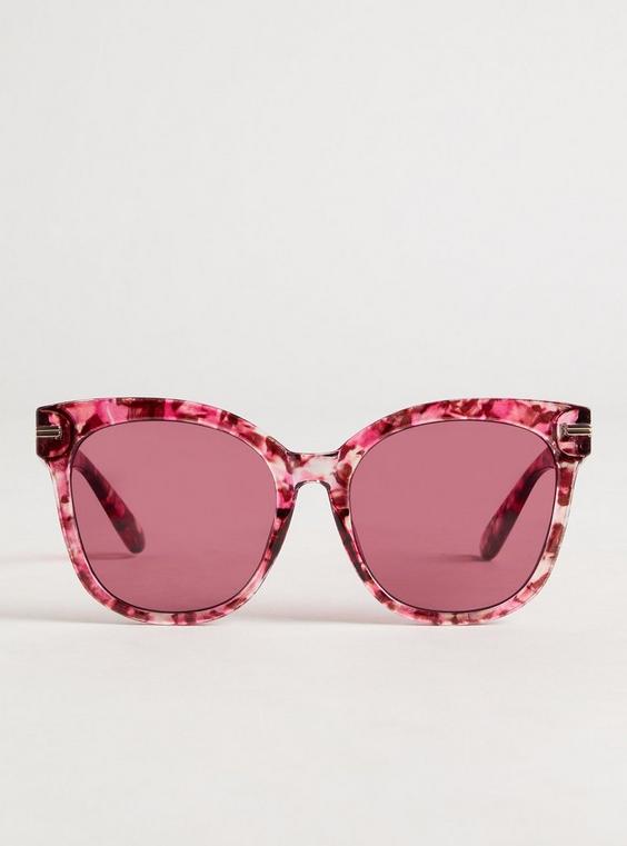 Square Ombre Lens Sunglasses