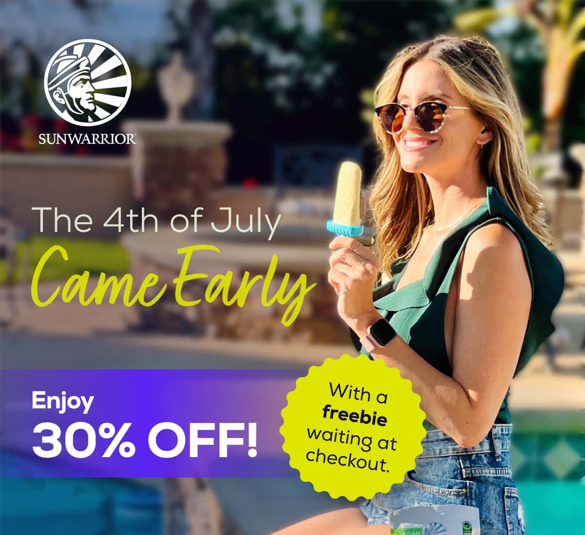 The 4th of July Came Early Enjoy 30% OFF! With a freebie waiting at checkout.