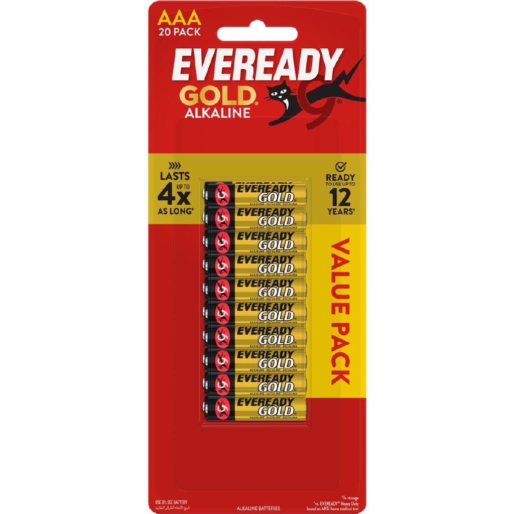 Eveready Gold AAA