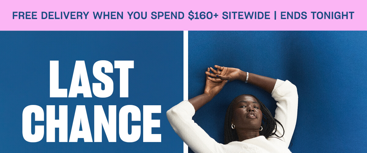 Afterpay Shopping Event. Online Only. Ends Sunday. 30-40% Off Everything.