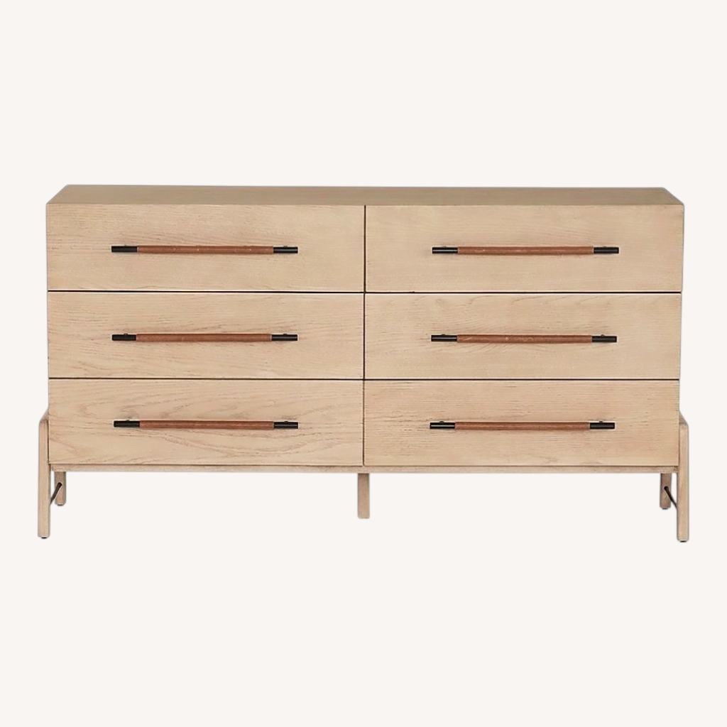 Image of Four Hands Rosedale Natural Wood Dresser