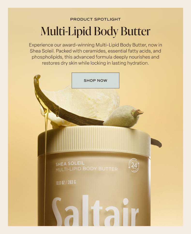 Shea Soleil Multi-Lipid Body Butter