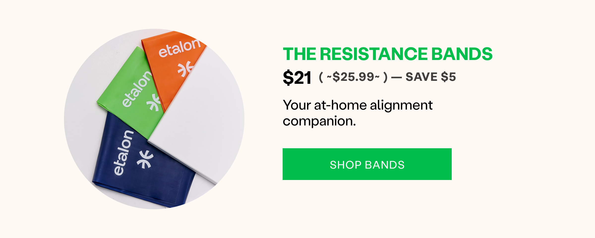 Shop The Resistance Bands & Save $5