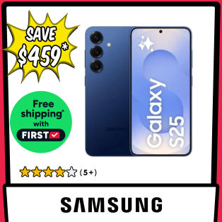 Samsung Galaxy S25 (256GB, Navy) Product Image