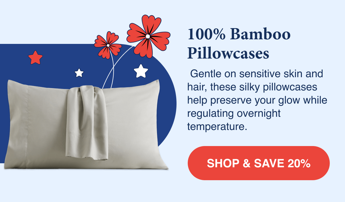 100% Bamboo Pillowcases