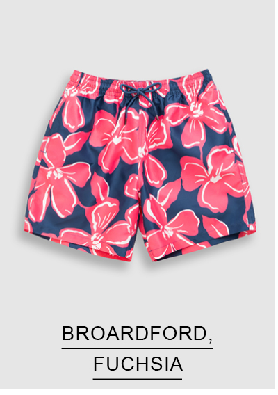 Shop Broadford Swim Short, Fuchsia online and instore at Rodd & Gunn
