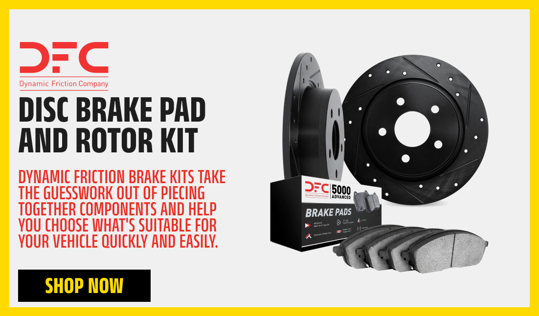 Disc Brake Pad and Rotor Kit