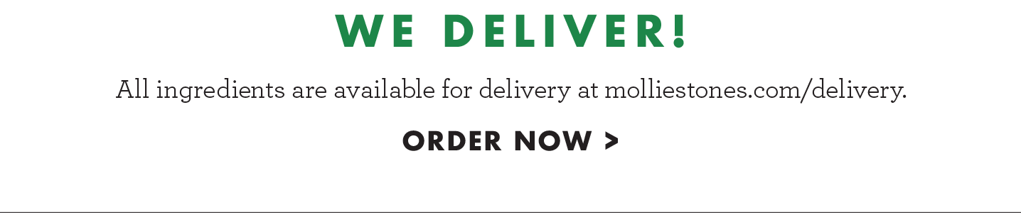 We deliver! order now!