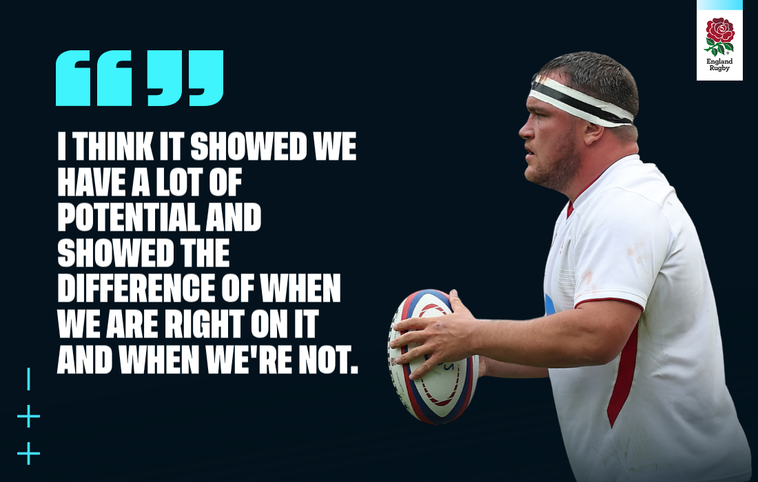 Jamie George reacts to defeat