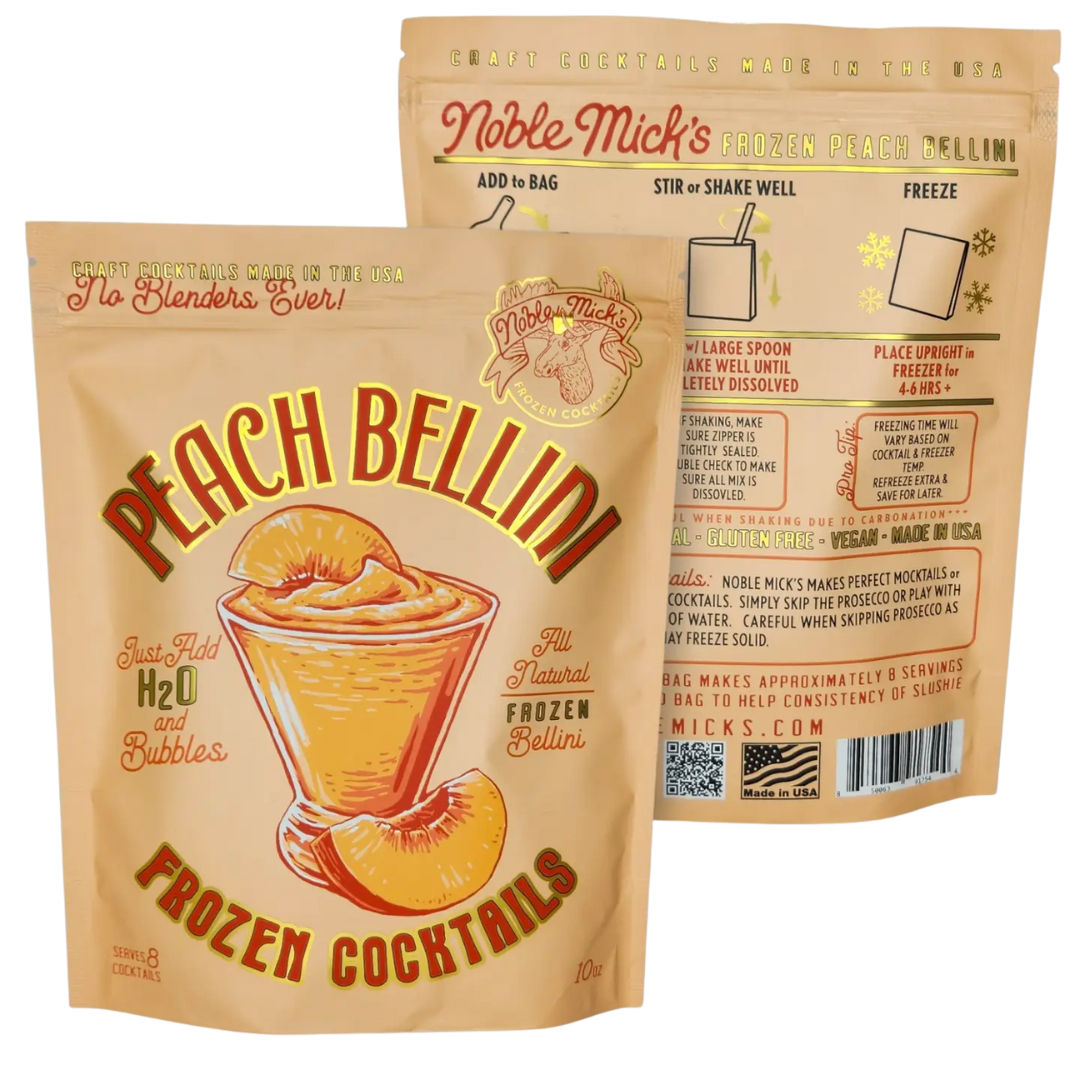 Image of Peach Bellini Frozen Cocktail