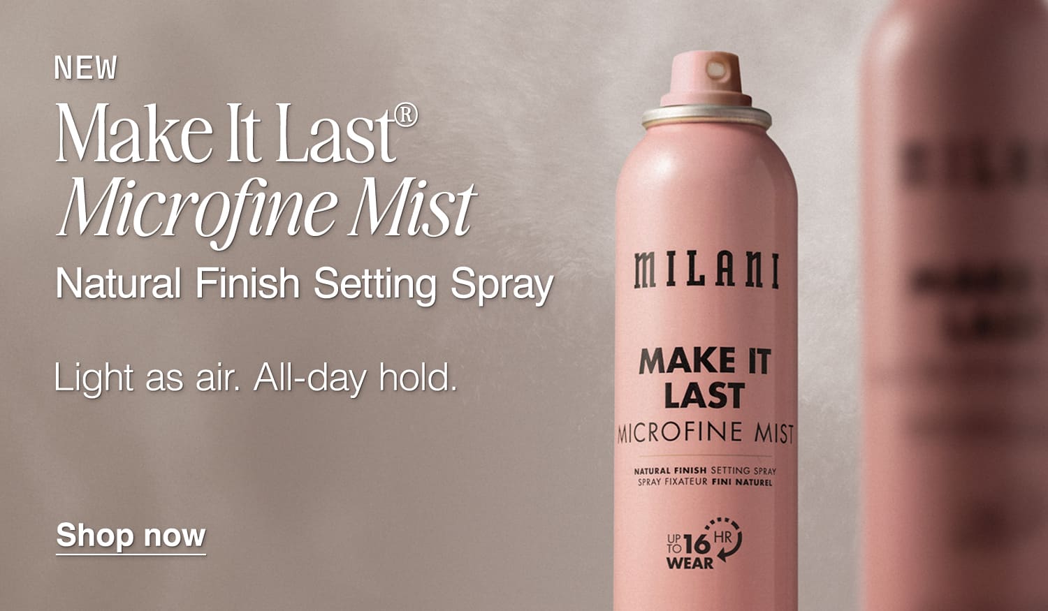 New Make It Last Microfine Mist
