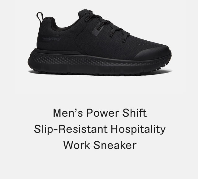 Men's Power Shift Slip-Resistant Hospitality Work Sneaker
