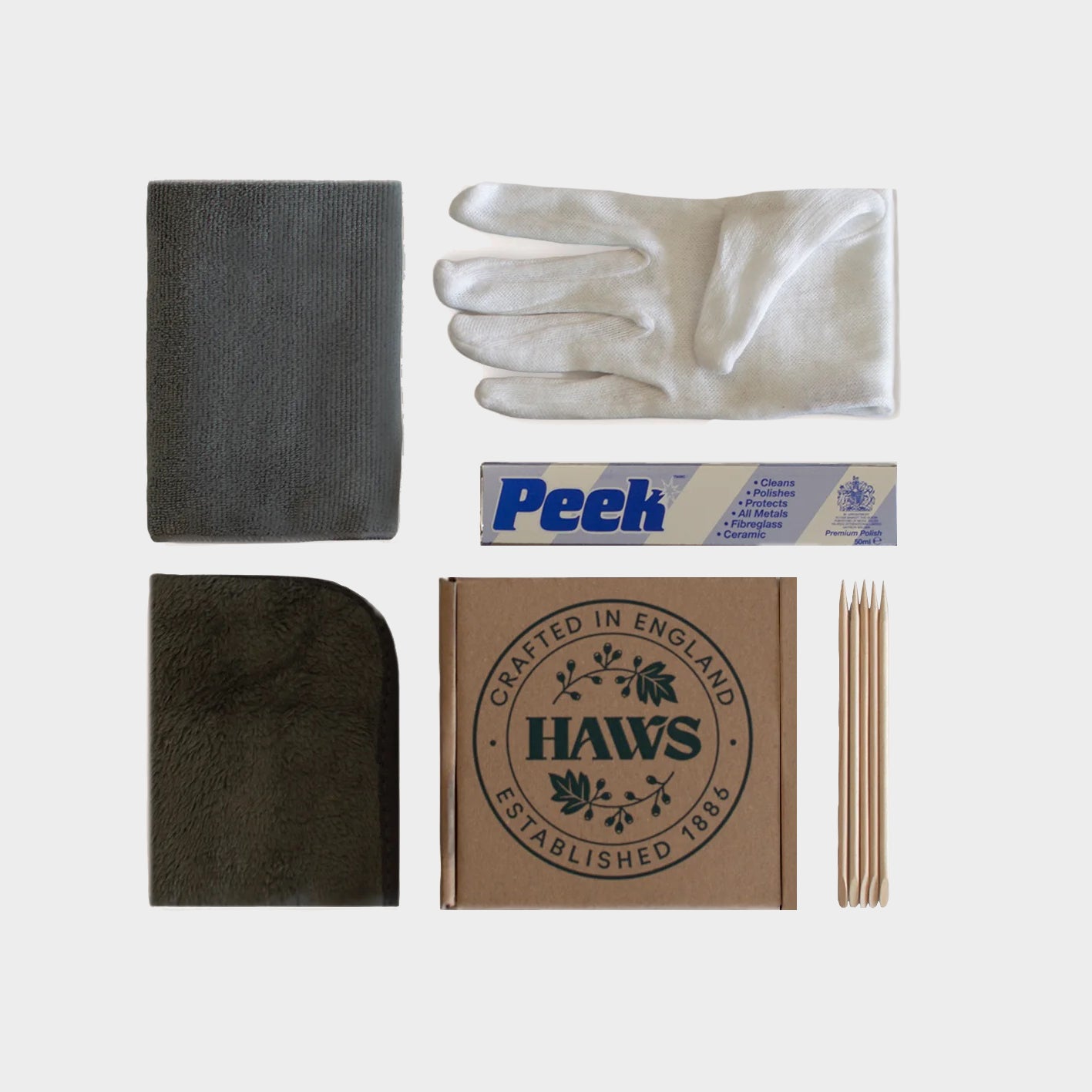 Image of Haws England Polishing Kit for Copper and Brass
