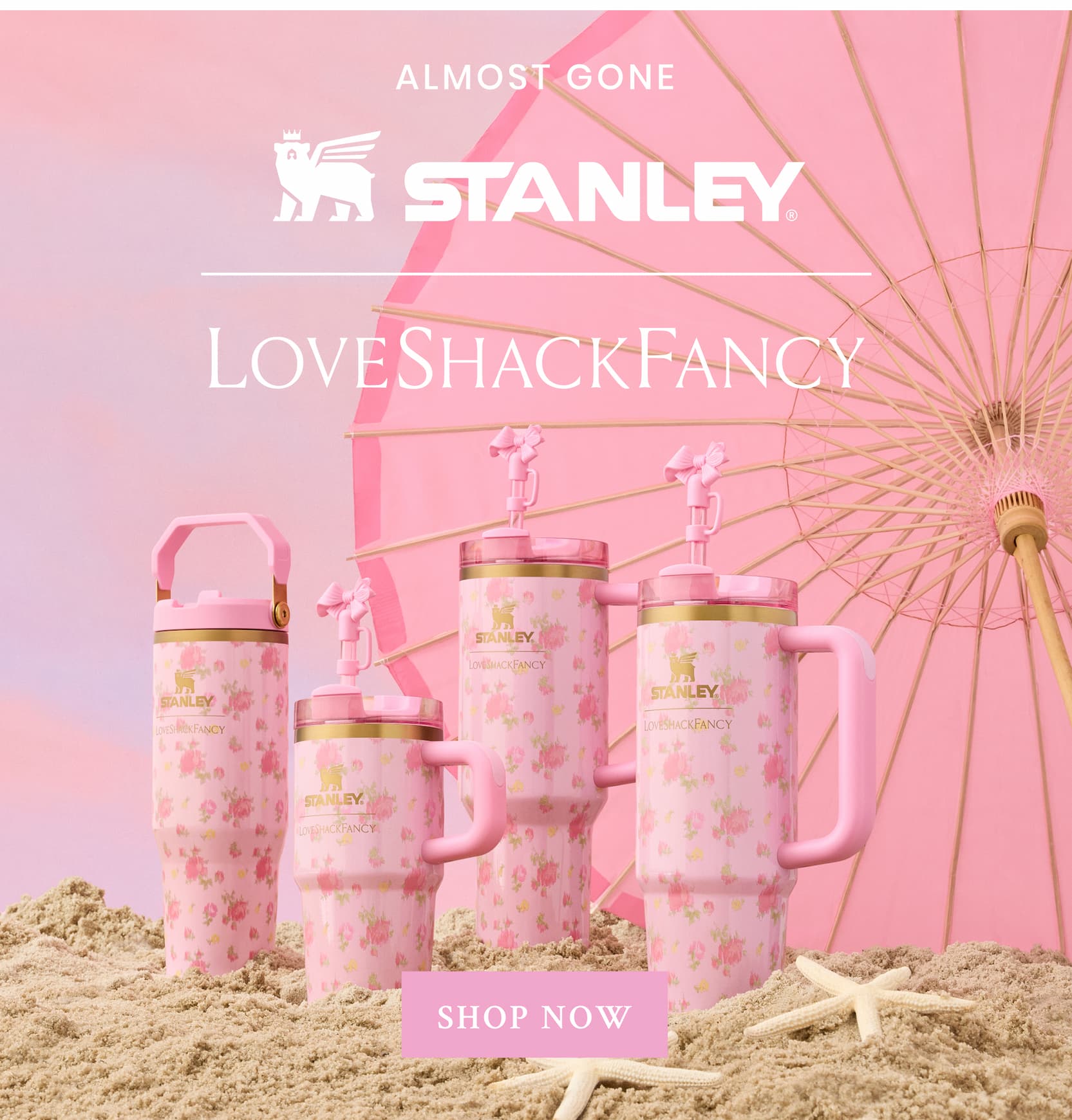 ALMOST GONE Stanley x LoveShackFancy <SHOP NOW>