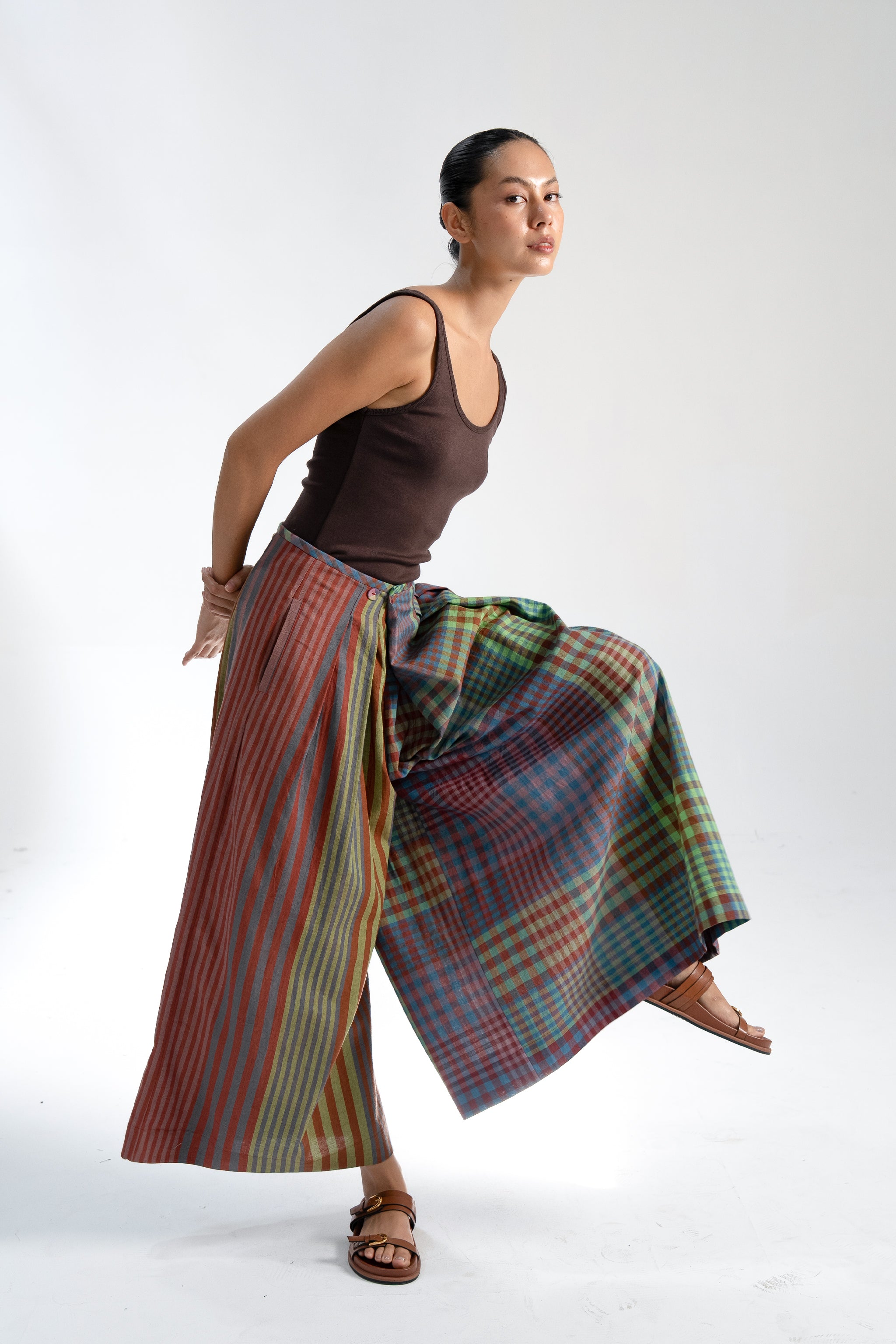 Image of FRIDA PANTS | PARADE CHEX