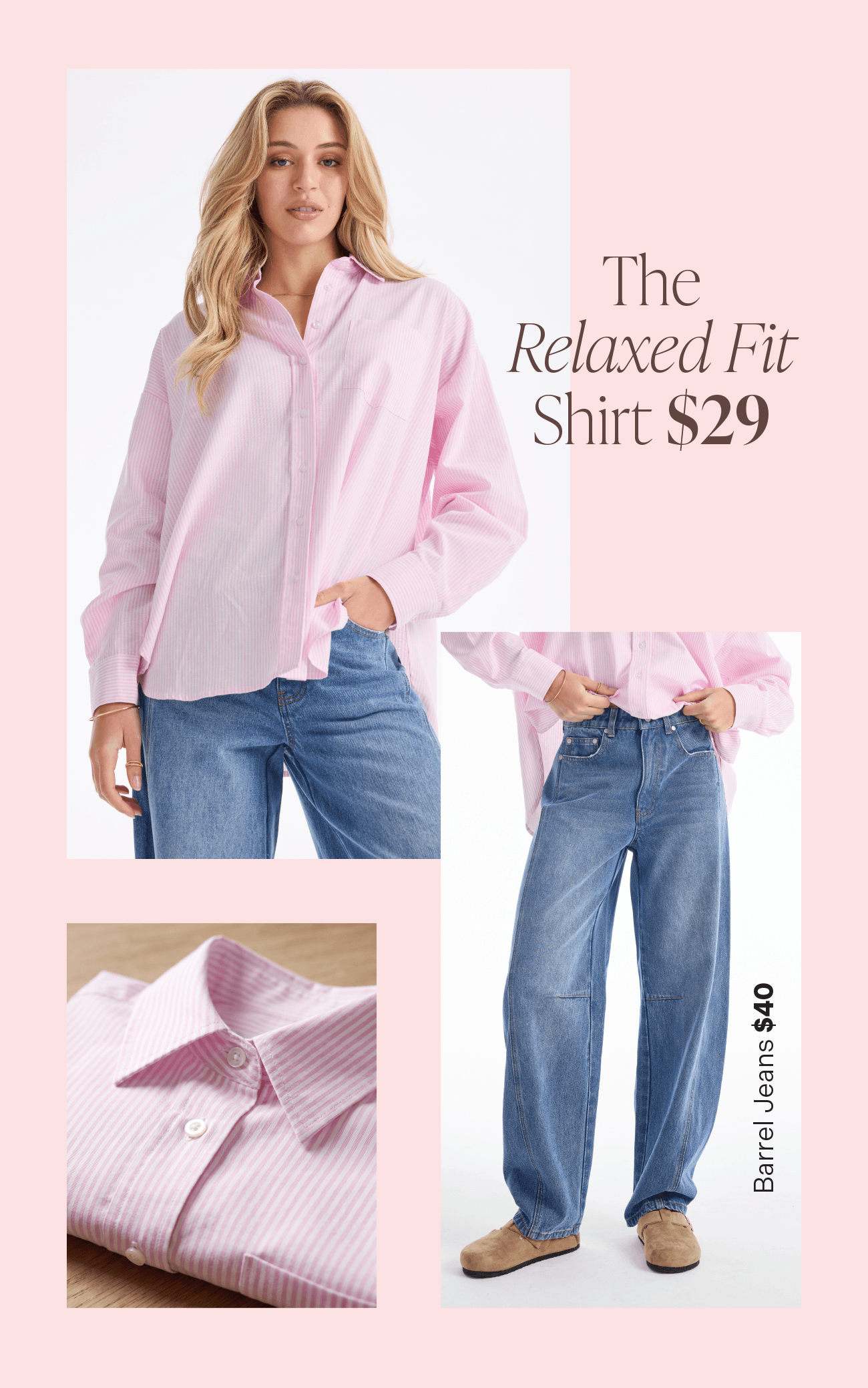 Relaxed Shirt $29