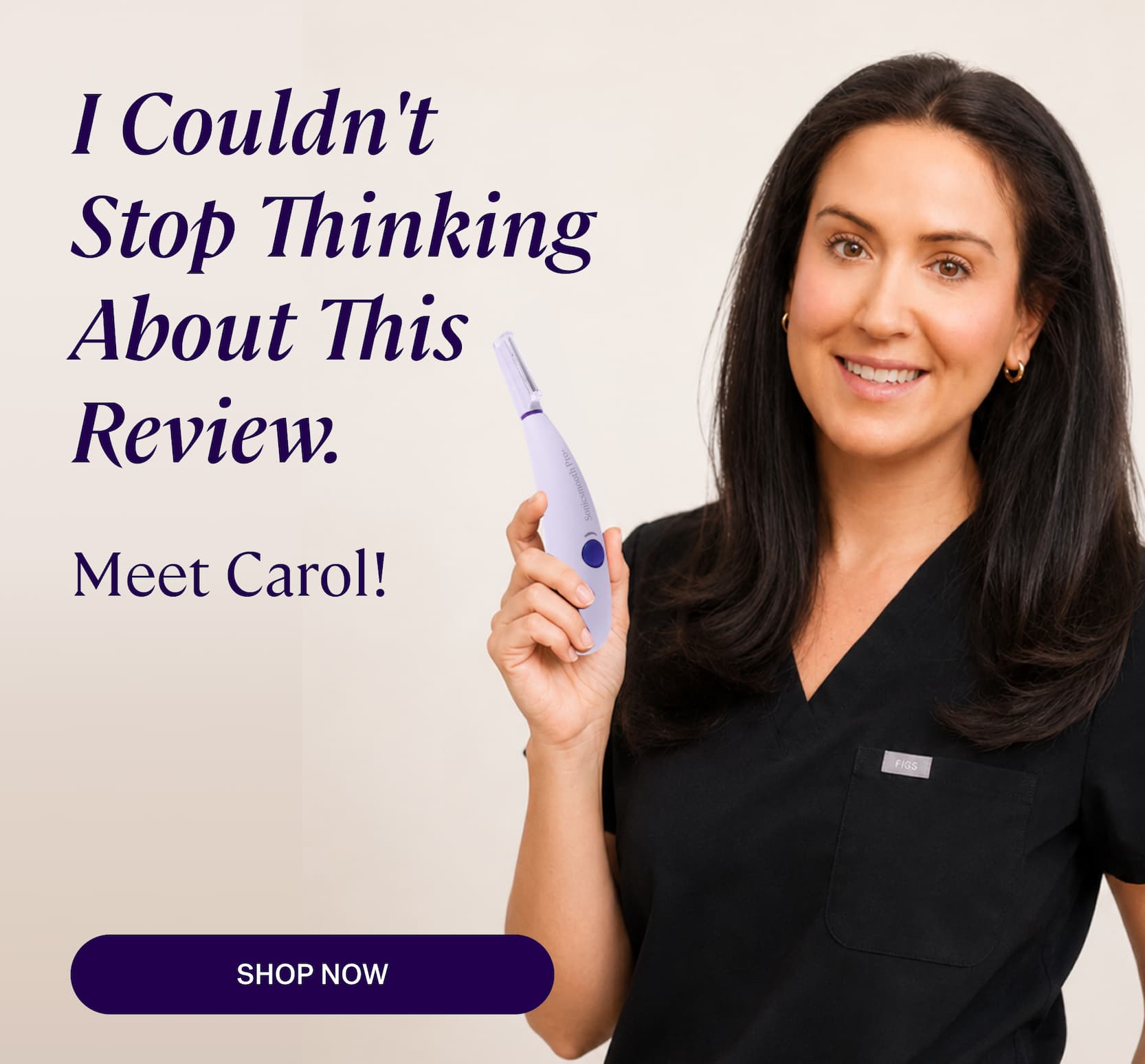 I Couldn't Stop Thinking About This Review. Meet Carol! SHOP NOW