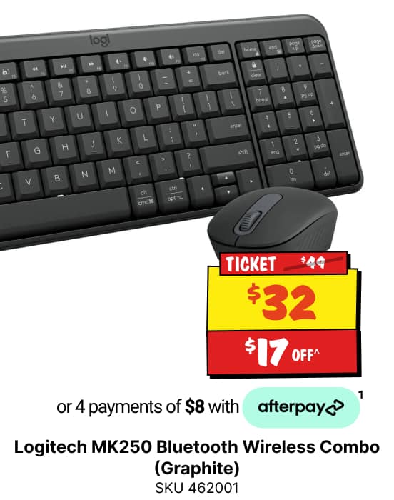Logitech MK250 Bluetooth Wireless Combo (Graphite)