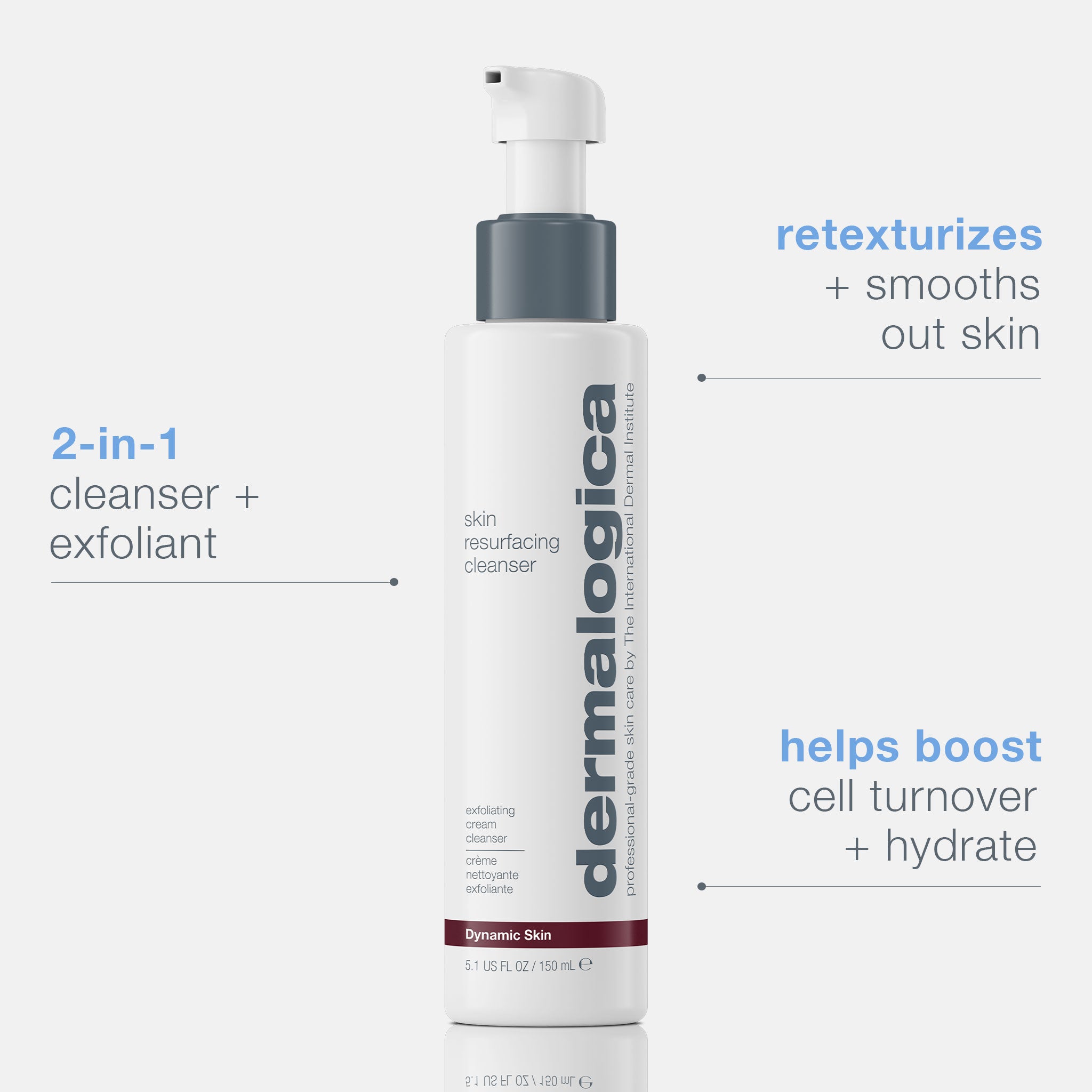 Image of skin resurfacing lactic acid cleanser