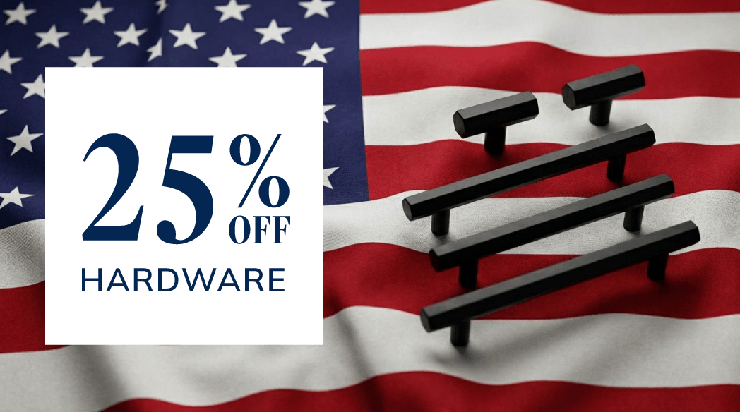 25% Off Hardware