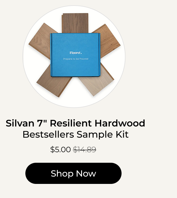 Silvan 7" Resilient Hardwood Bestsellers Sample Kit