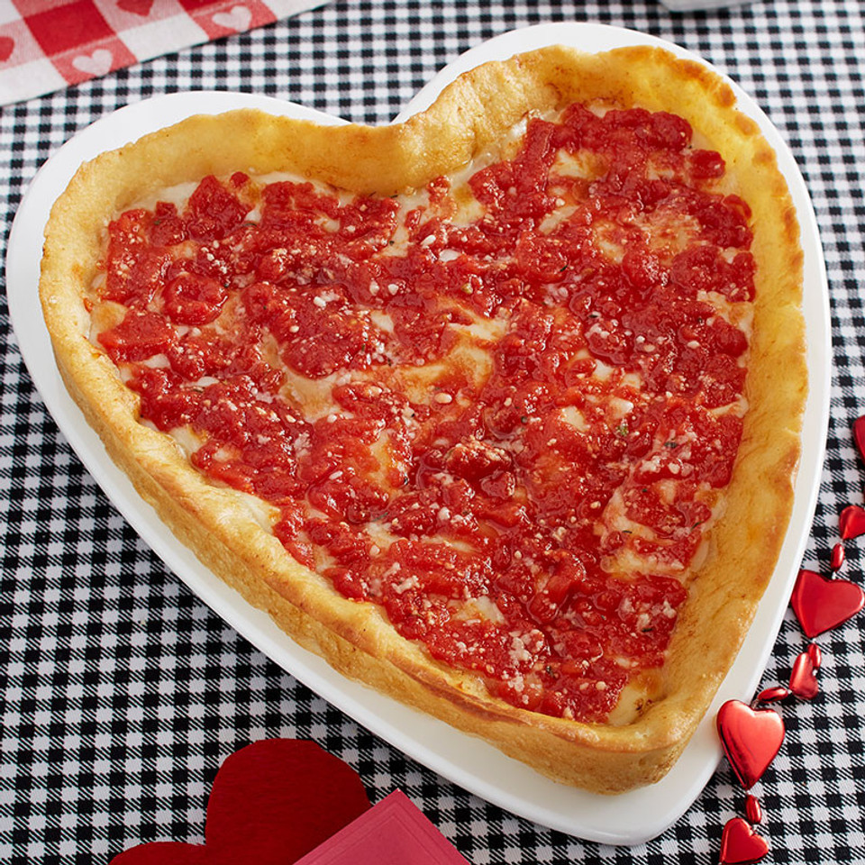 Image of Heart-Shaped Cheese Pizza Add-on