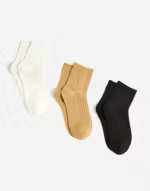 Three Pack Slinky Ankle Socks