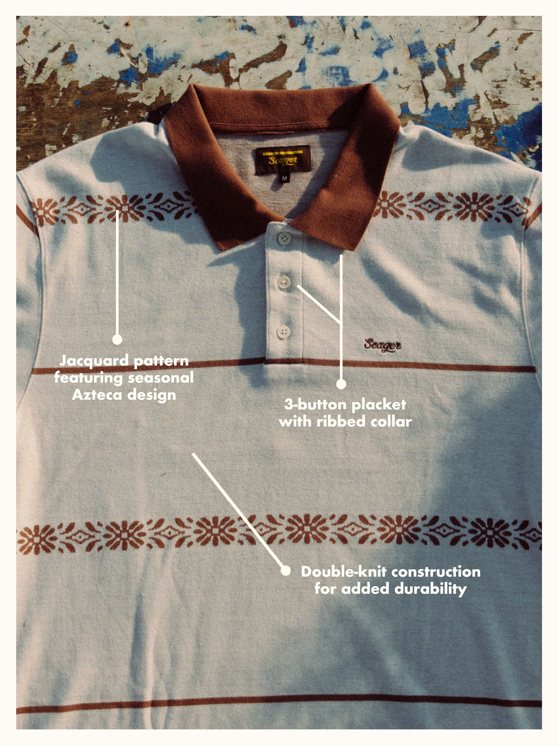 Azteca Polo Restock - Shop Now