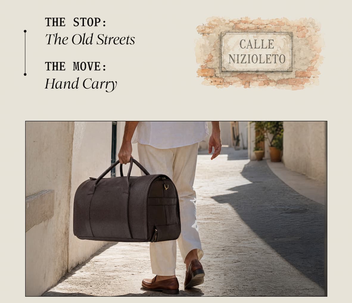 The Stop: The Old Streets The Move: Hand Carry