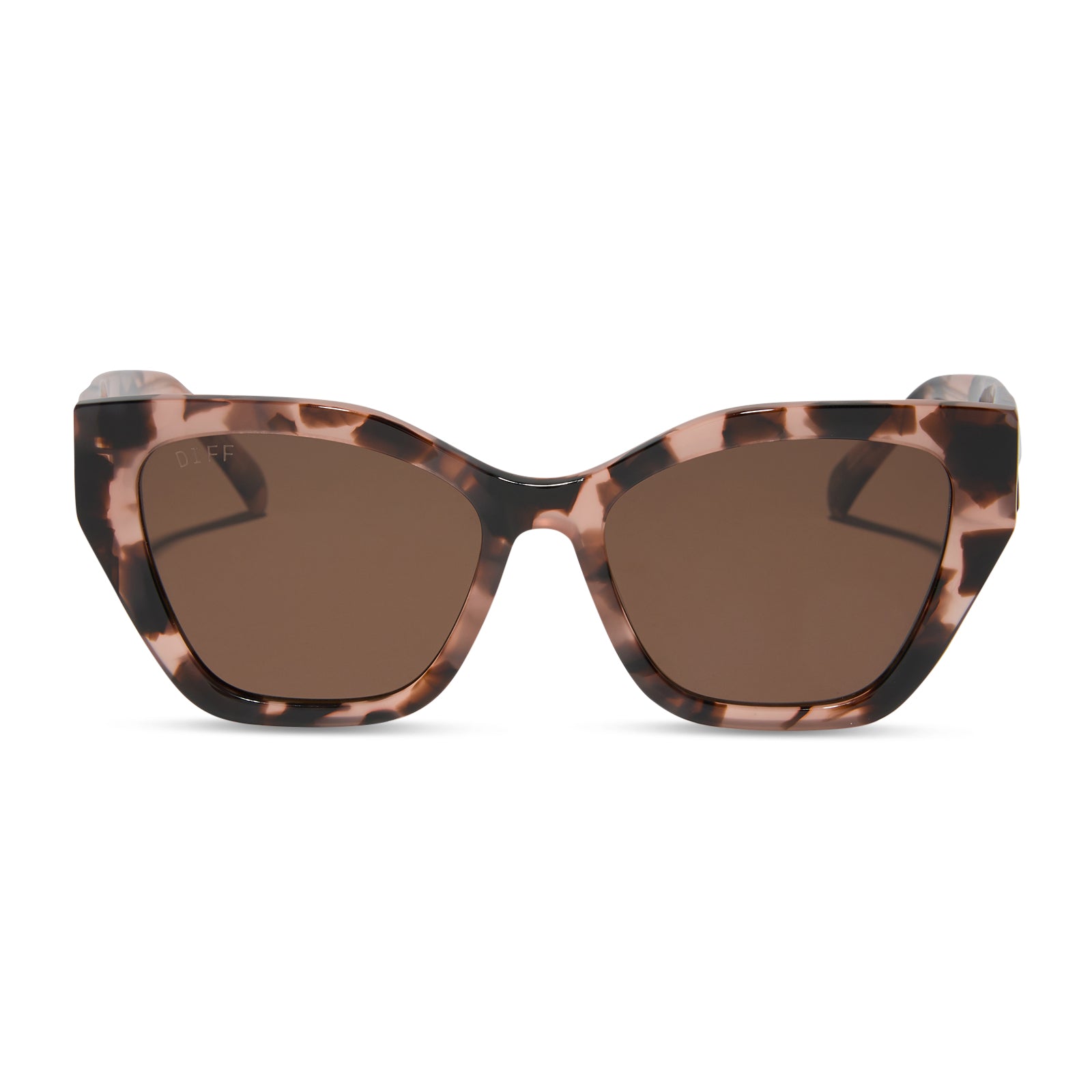 Image of EVIE - HIMALAYAN TORTOISE + BROWN + POLARIZED SUNGLASSES