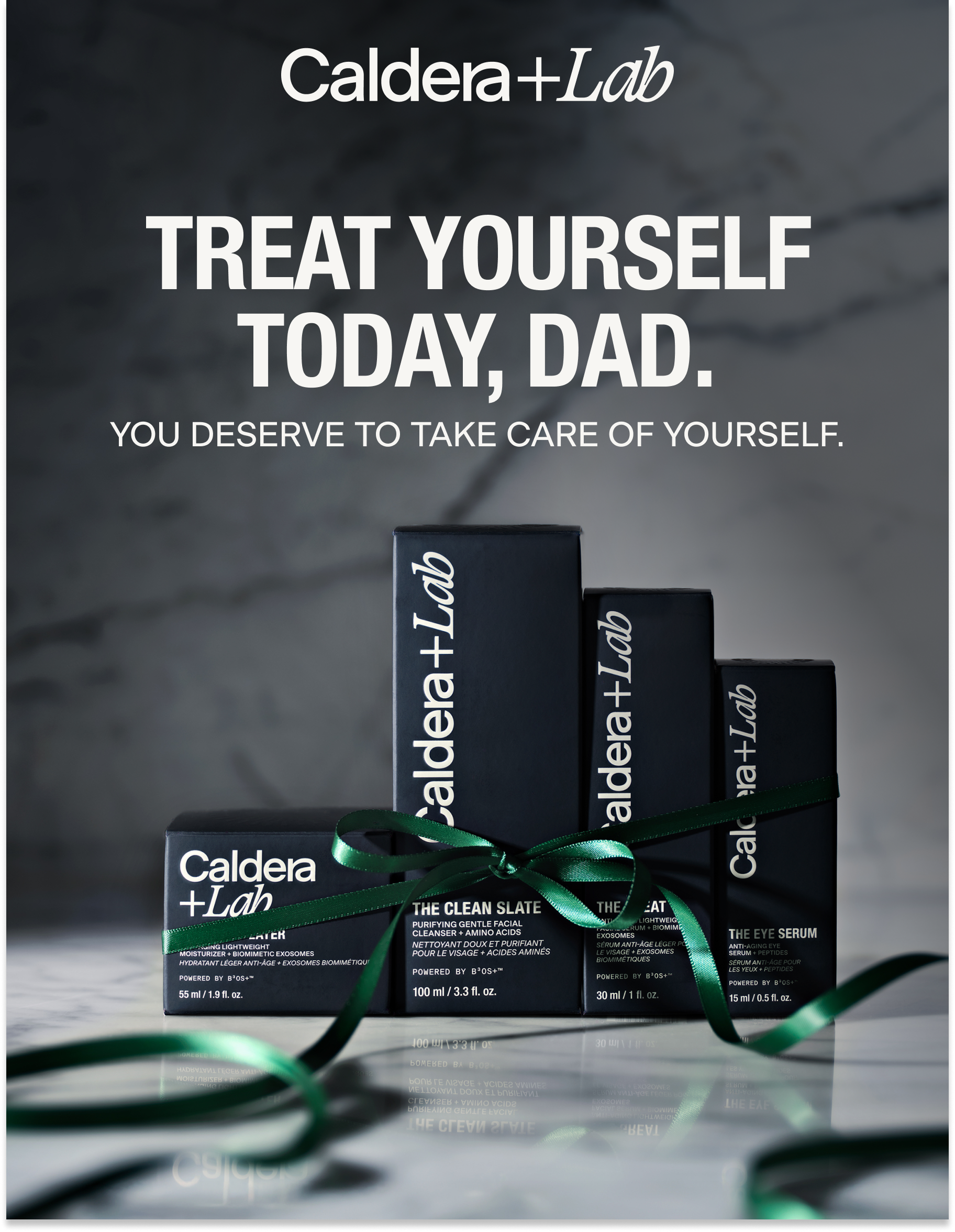 TREAT YOURSELF TODAY, DAD. | You deserve to take care of yourself.