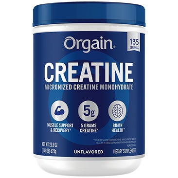 Orgain Micronized Creatine Monohydrate 
Powder