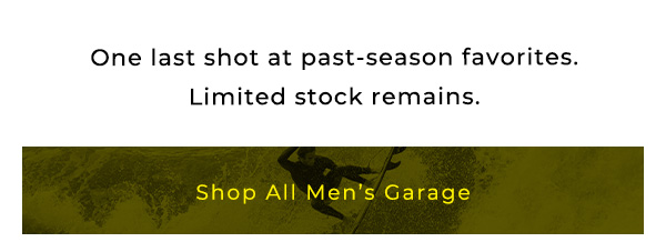 Shop All Men's Garage