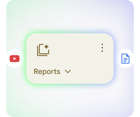 Illustration showing icons to suggest support for multiple file types.