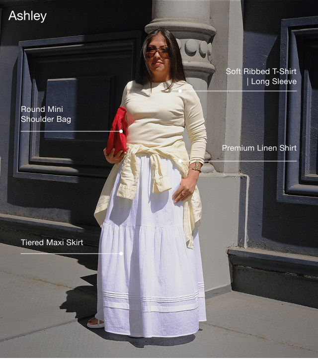 banner2women0soft0ribbed0tshirt0tiered0skirt0round0mini0bag0and0premium0linen0shirt