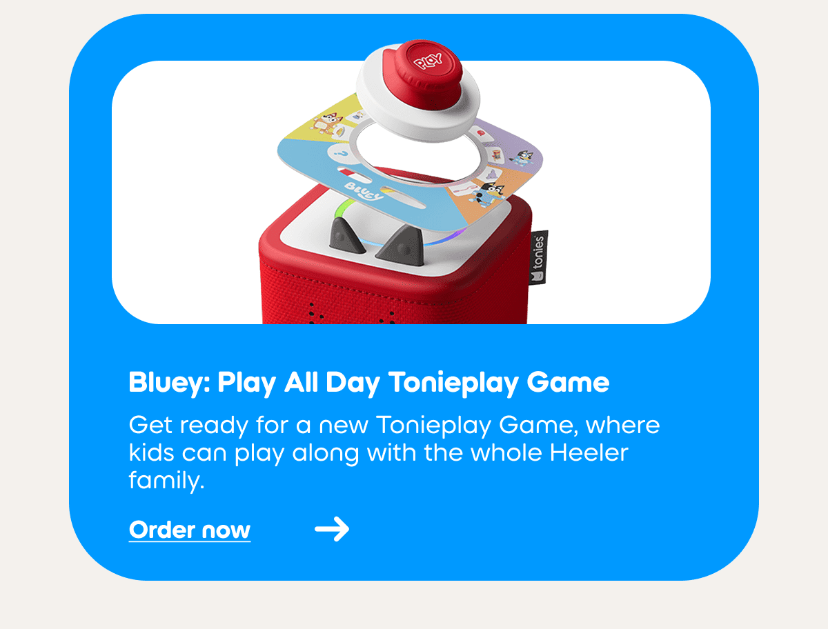 Bluey: Play All Day Tonieplay Game